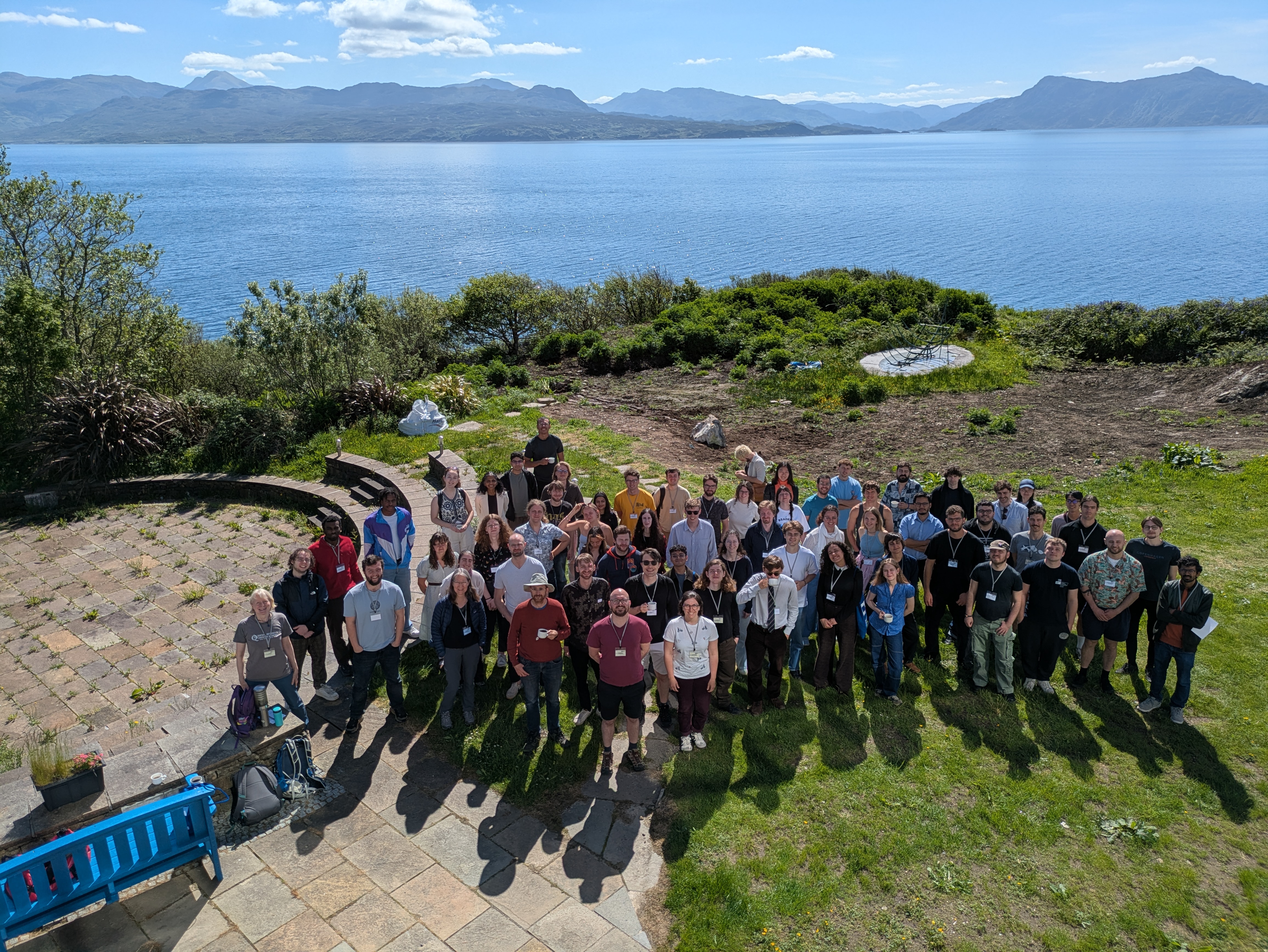 group photo from the spring
					     school